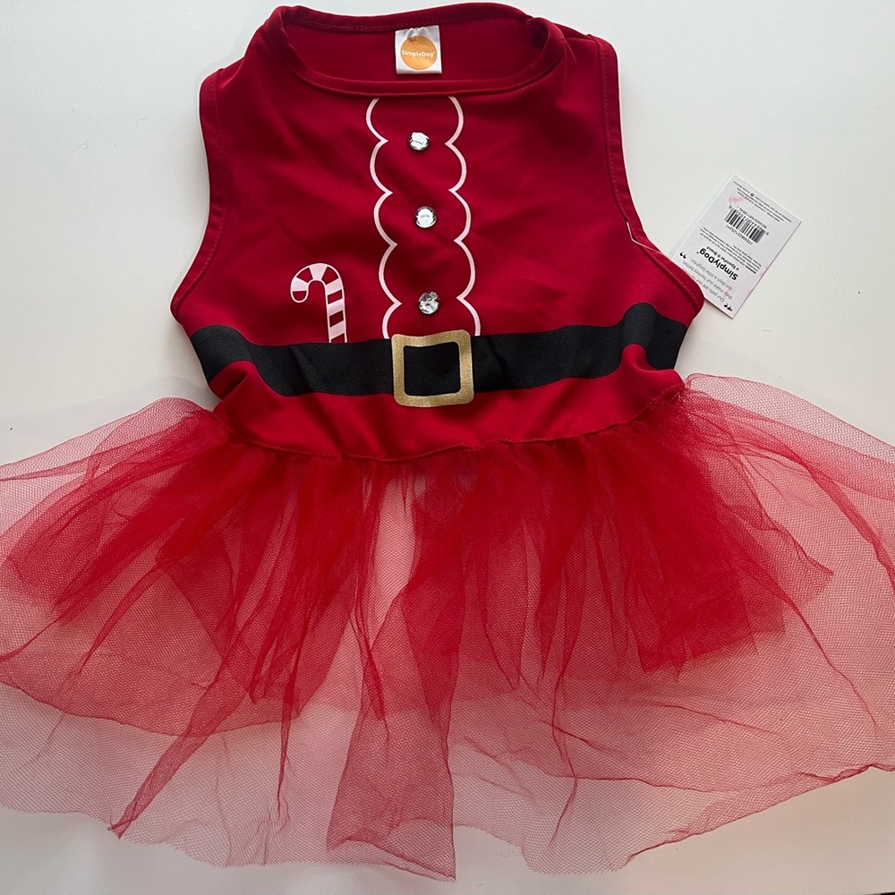 Dog Tutu Christmas Dress